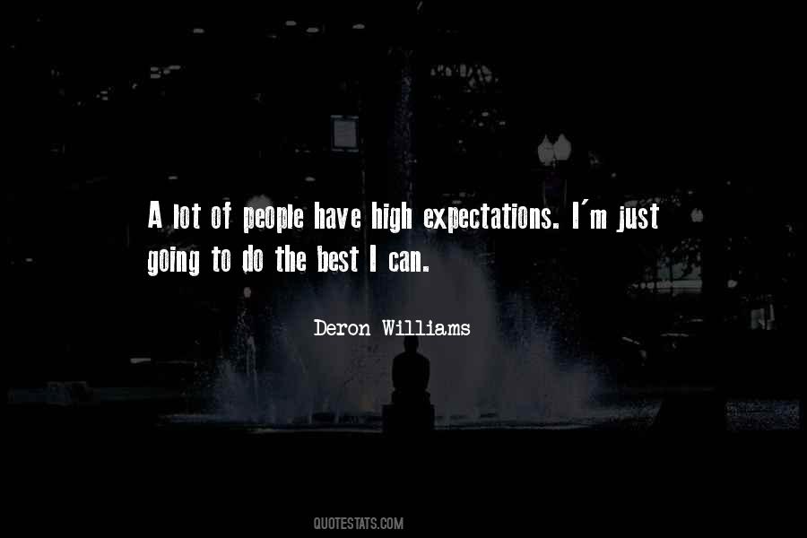 Quotes About High Expectations #1414239