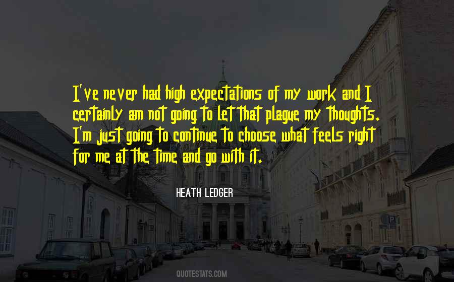 Quotes About High Expectations #1688936