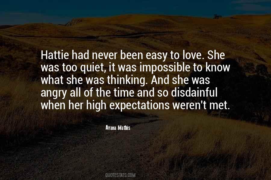 Quotes About High Expectations #1715157