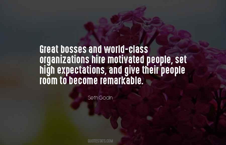 Quotes About High Expectations #644509