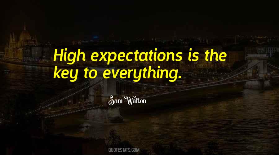 Quotes About High Expectations #739120