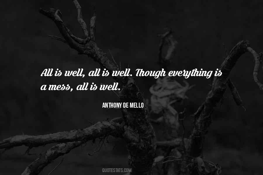 Is Well Quotes #1417979