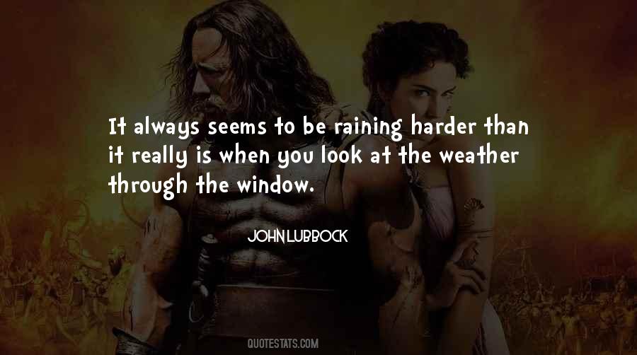 Quotes About Raining Outside #176008