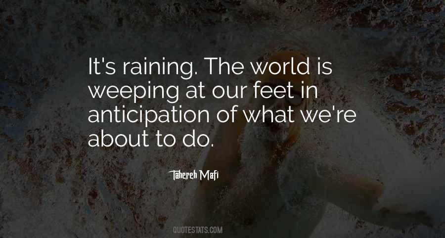 Quotes About Raining Outside #315460
