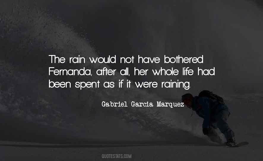 Quotes About Raining Outside #380336