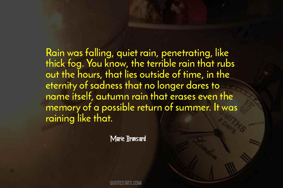 Quotes About Raining Outside #571139