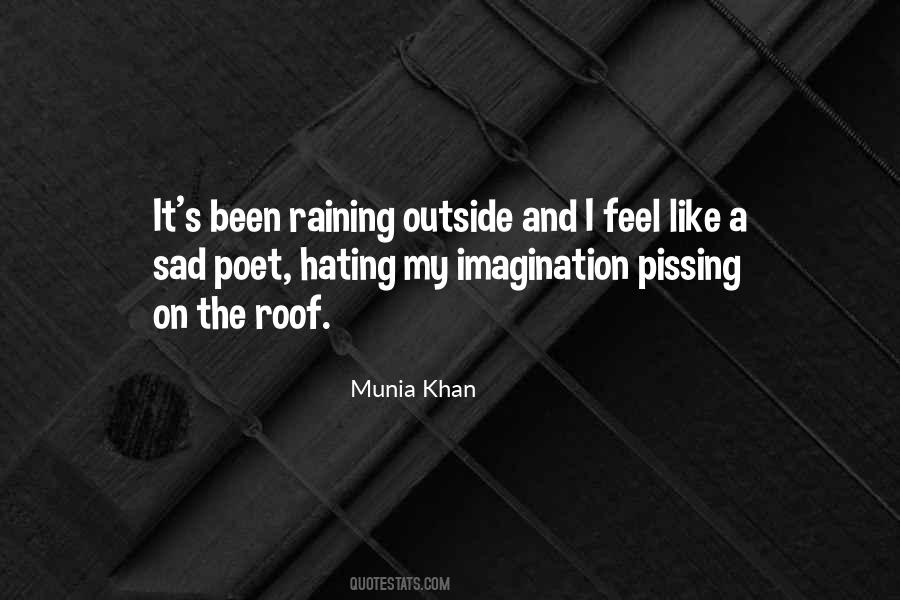 Quotes About Raining Outside #682280