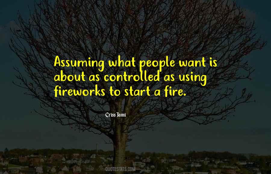 Quotes About Fireworks #582068
