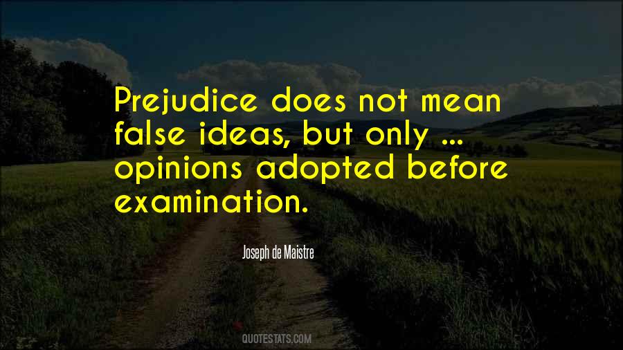 Quotes About Examination #1723984