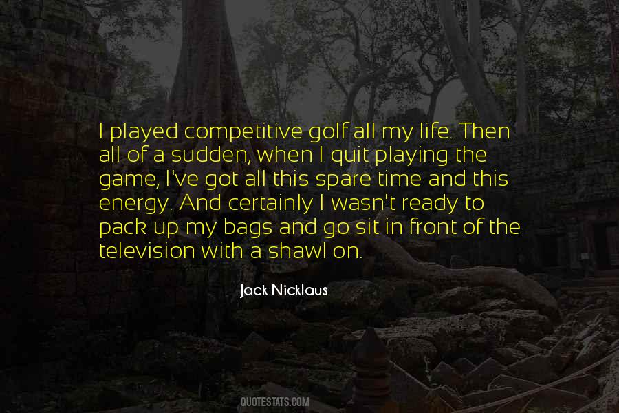 Quotes About The Game Of Golf #164635