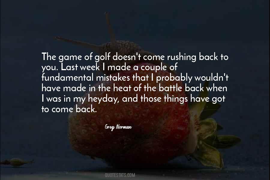 Quotes About The Game Of Golf #761604