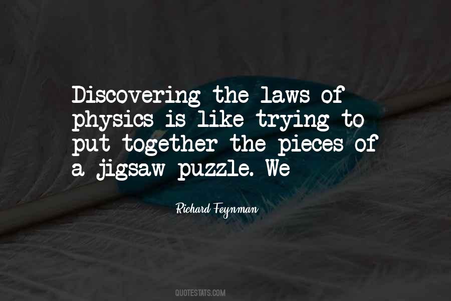 Quotes About Jigsaw Pieces #310596