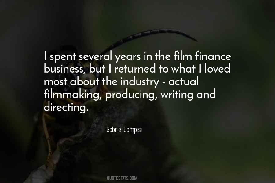 Quotes About Finance Industry #1591478