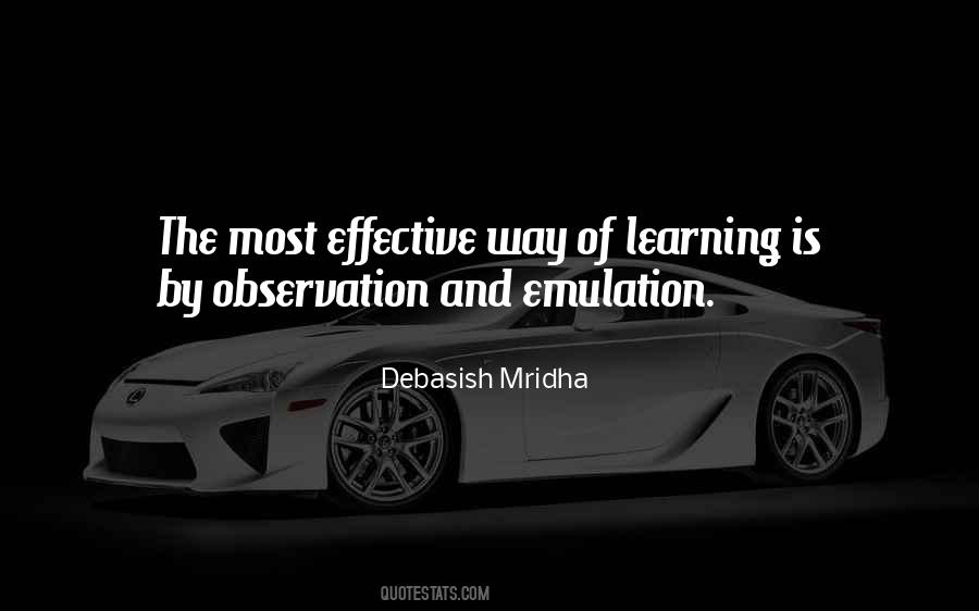 Quotes About Effective Learning #1589616