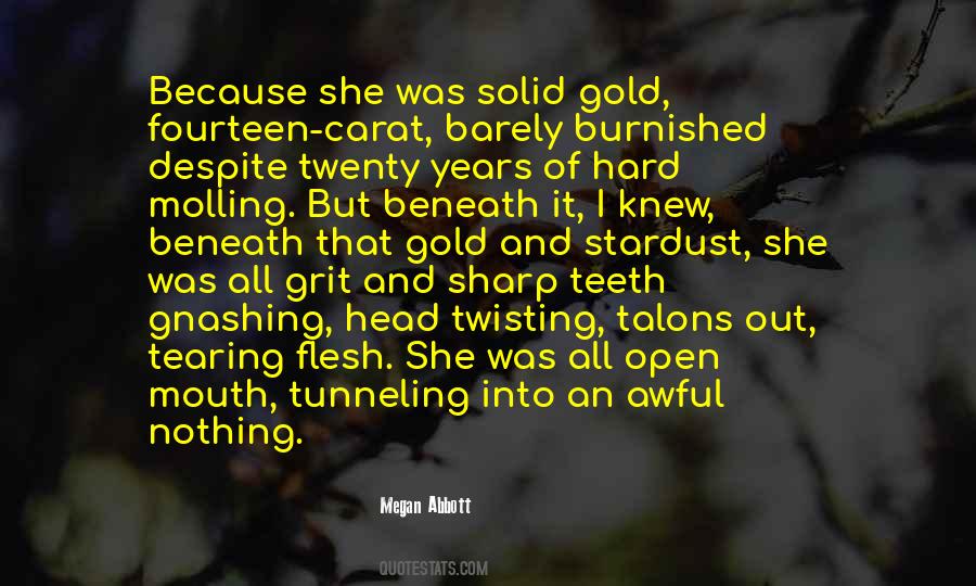 Burnished Gold Quotes #396261