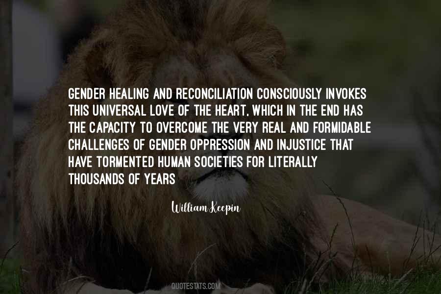 Love Reconciliation Quotes #1014636