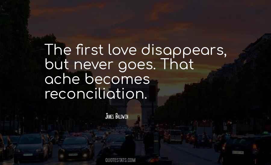 Love Reconciliation Quotes #1589346