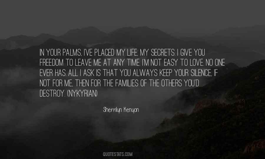 Quotes About Secrets Of Life #237872