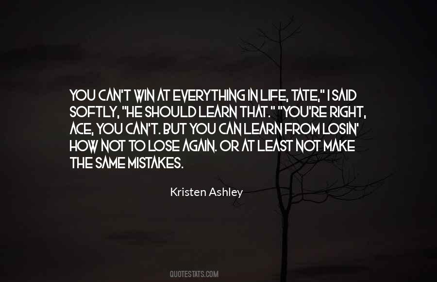 Quotes About The Same Mistakes #1167123