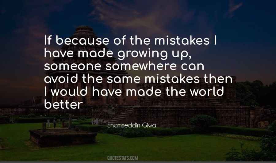 Quotes About The Same Mistakes #1451635