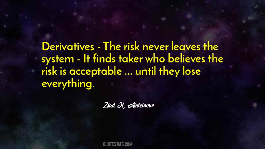 Quotes About Derivatives #129986