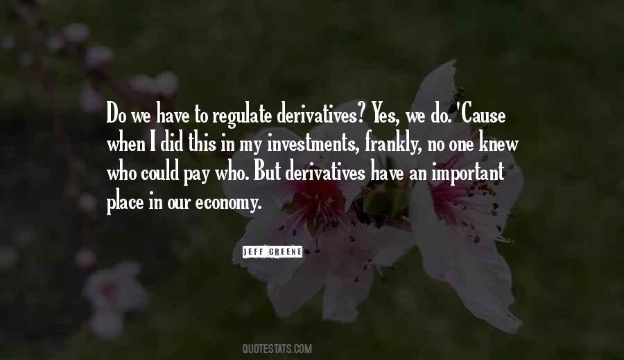 Quotes About Derivatives #235515