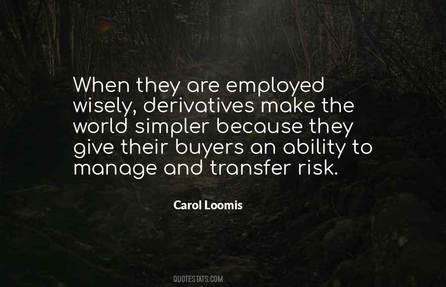 Quotes About Derivatives #828285