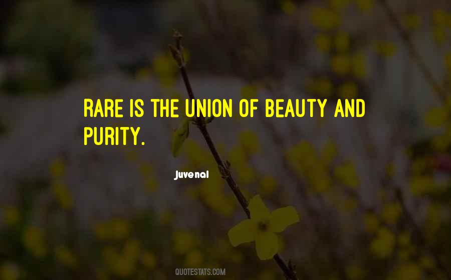 Purity And Beauty Quotes #324434
