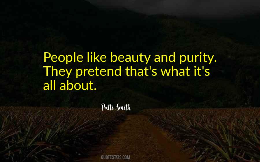 Purity And Beauty Quotes #759268