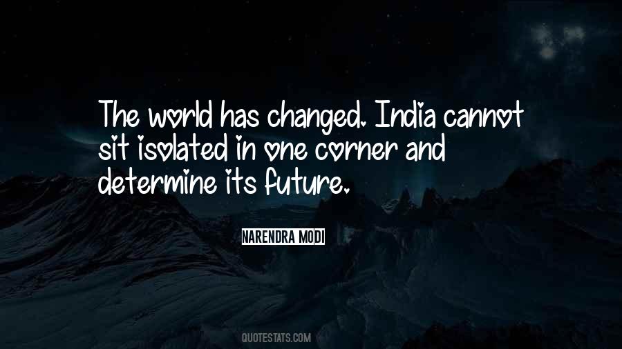 World Has Changed Quotes #1258681