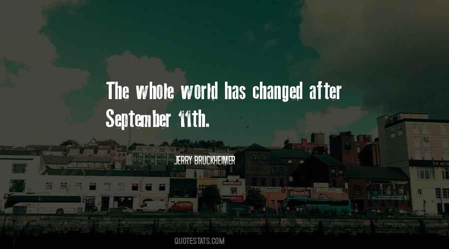 World Has Changed Quotes #185497