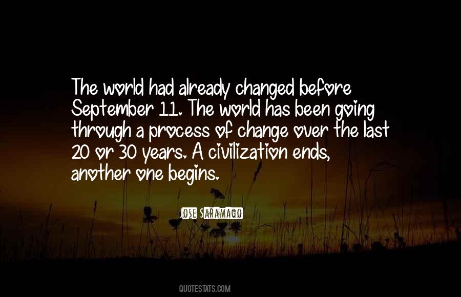 World Has Changed Quotes #204023