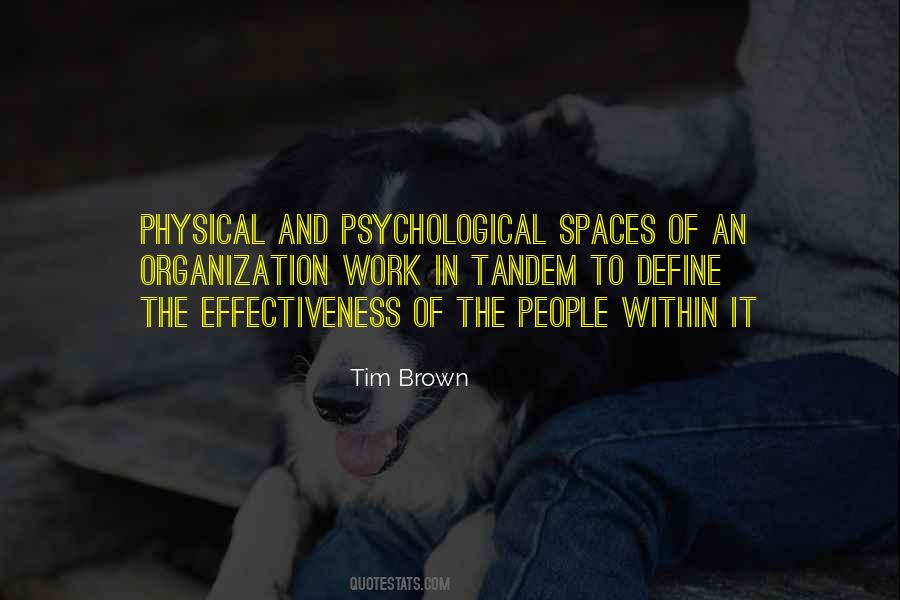 Organization Effectiveness Quotes #227194