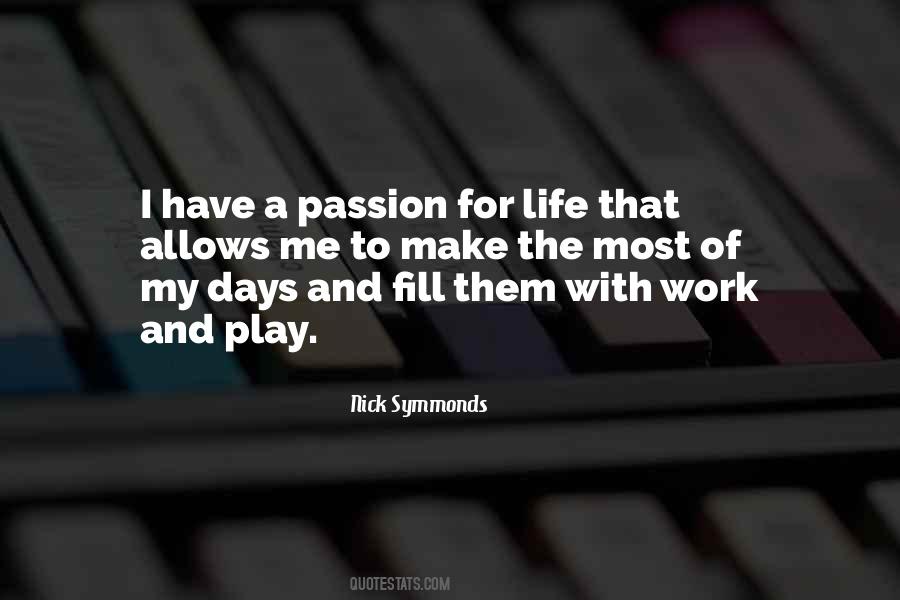 Quotes About Passion For Work #564050