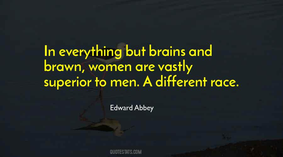 Quotes About Men's Brains #1170187