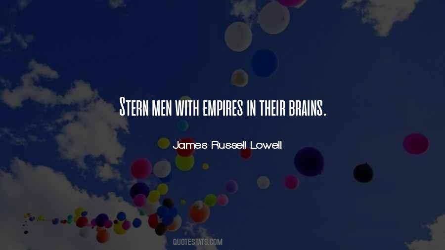 Quotes About Men's Brains #1436516