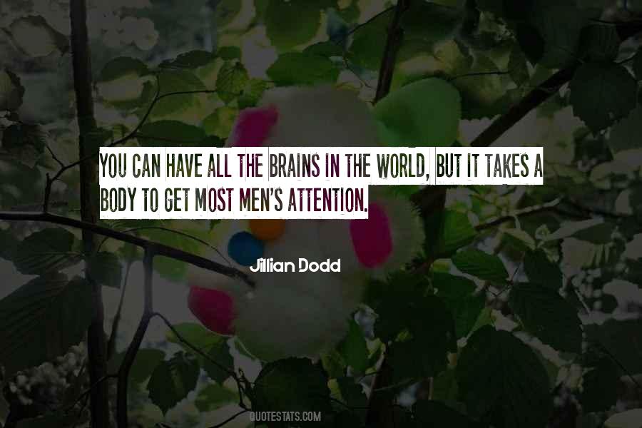 Quotes About Men's Brains #49676