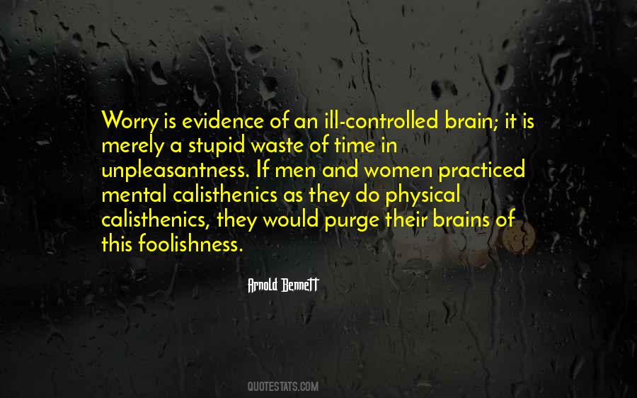 Quotes About Men's Brains #524367