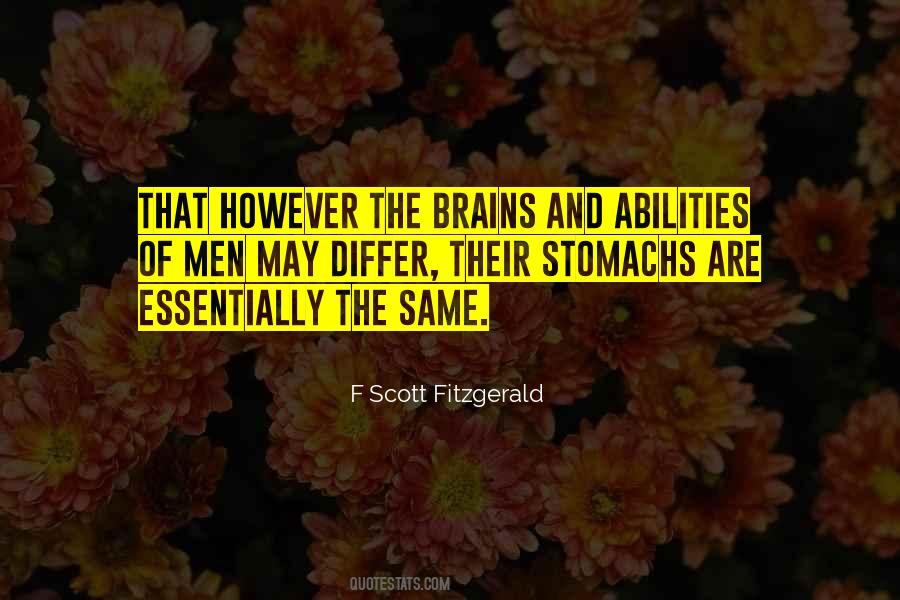 Quotes About Men's Brains #775415