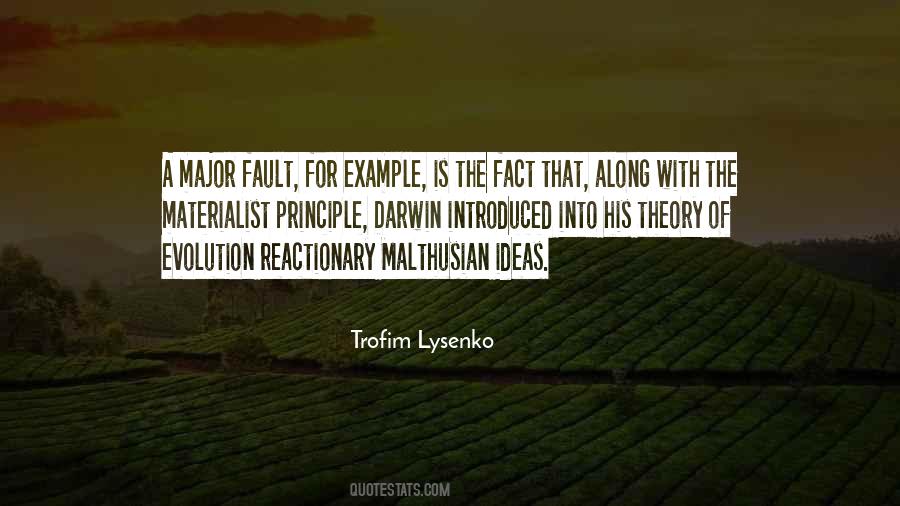 Malthusian Theory Quotes #504747