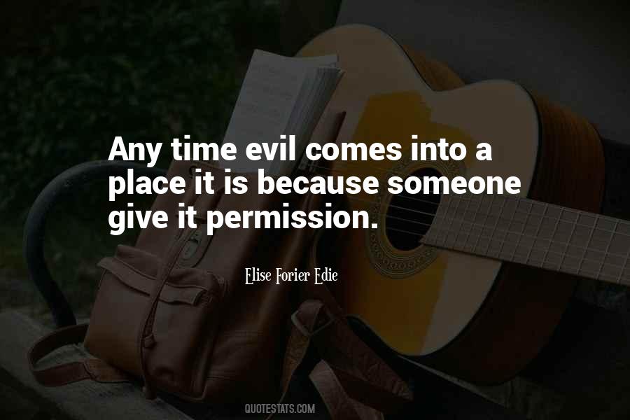 Quotes About Permission #1205046