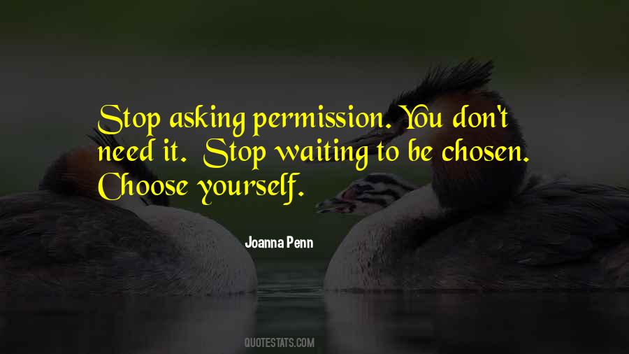 Quotes About Permission #1338515