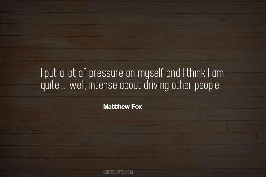 Intense People Quotes #258204