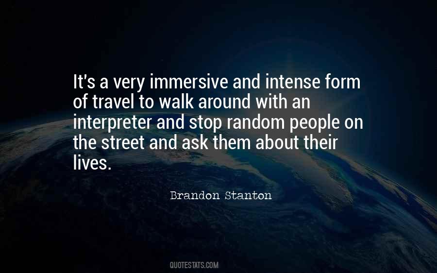 Intense People Quotes #687782