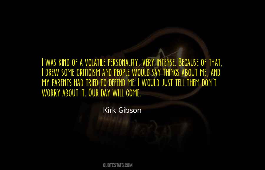 Intense People Quotes #851395