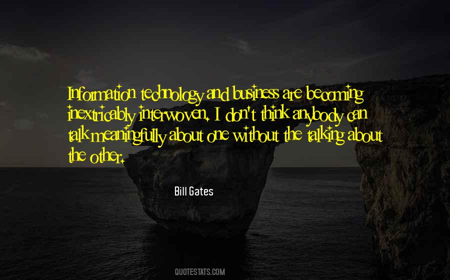 Quotes About Technology Bill Gates #1759549