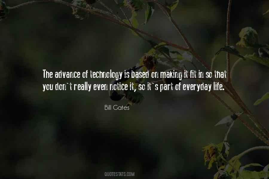 Quotes About Technology Bill Gates #66760