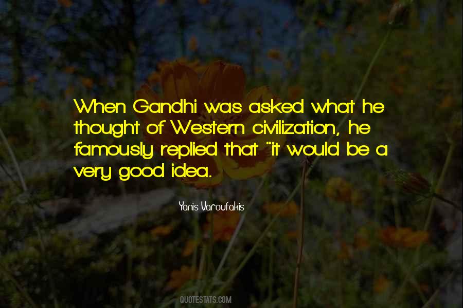 Quotes About Gandhi #1405447