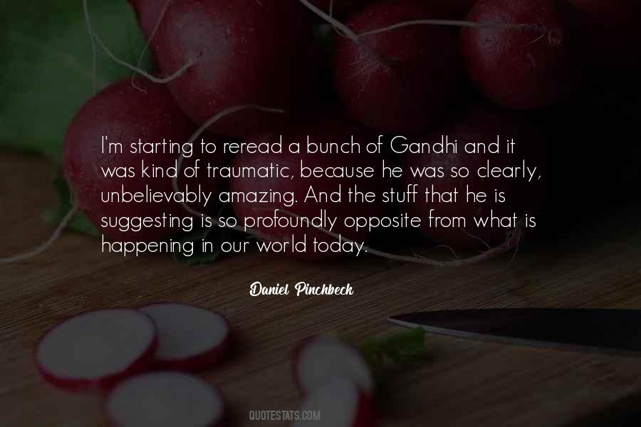 Quotes About Gandhi #1682732