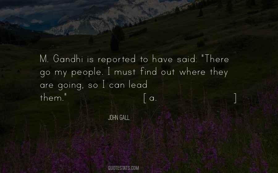 Quotes About Gandhi #1819496